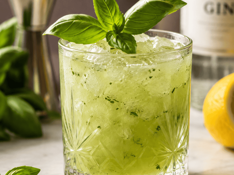 Gin Basil Smash